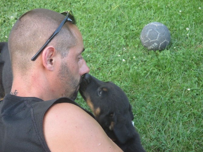 des Mille Pas de Loup - Et hop...un bisou à Sébastien!